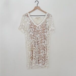 White Lace Dress / Coverup